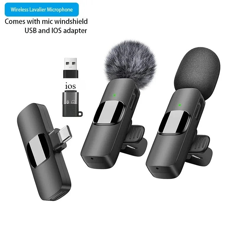 Pocket Clip Lavalier Wireless Mic